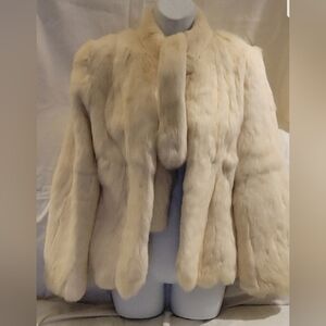 Women's Fur Coat. Rabbit? Unbranded? Approx Size 10-12